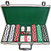 300 Landmark Casino 11.5 Gram Poker Chips w/ in ALUM Case